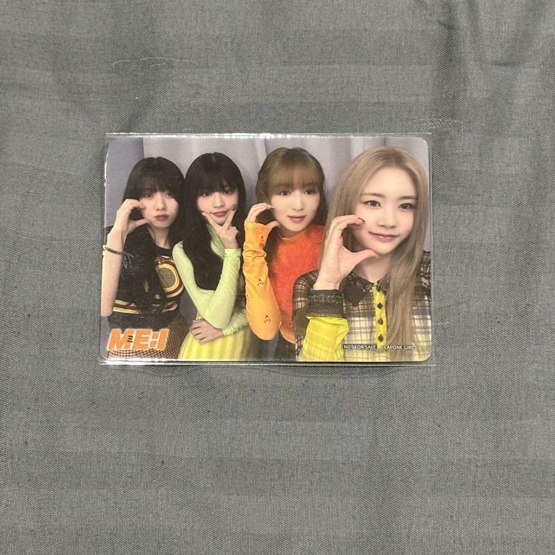 

[USED] ME:I CONIC venue CD unit selfie bonus