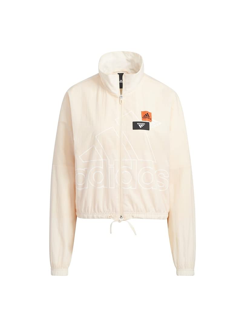 

adidas Brand Pack Тканая куртка W BRD WV JKT AGU Bliss XL / Оранжевый/Белый