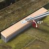 Scouring Stainless Steel Wire Brush Long Handle Cleaning Brush Tile Cleaning Tool  For Outdoor Yard