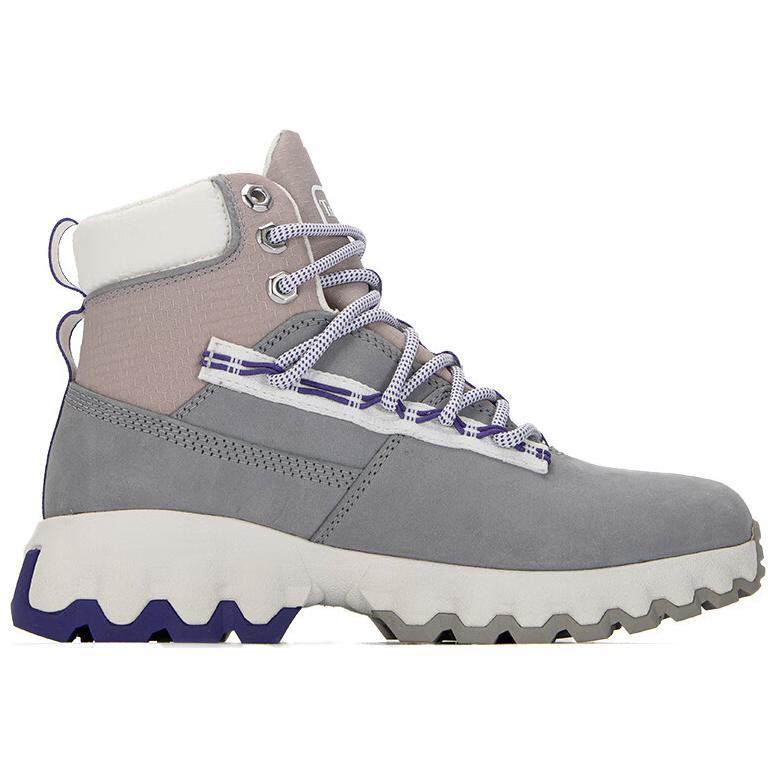 Timberland GS Edge BT WP MD Grey Simple Comfortable Slip Resistant Durable High Top Hiking Shoes Women Hiking Shoes A2K31050