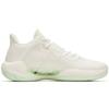 ANTA Water Flower 4 Basketball Shoes Men's Low top Ivory White/Bright Aqua Green Sneakers 112241109-3