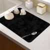 Dish Drying Mat for Kitchen Counter Non-Slip Absorbent Draining Mat Eco-Friendly Heat Resistant Dish Drying Pad for Sinks Draining Racks