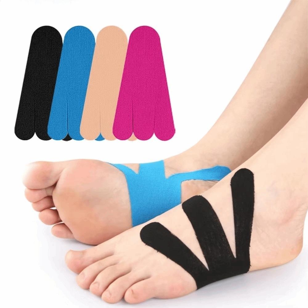 Elastic Precut Kinesiology Tape Waterproof Foot Arch Tape Kinesiology Tape Fitness