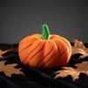 3D Printed Pumpkin Twist Puzzle Toy Stress Relief Fidget Spinner Desk Toy for Adults and Kids Durable Plastic Construction