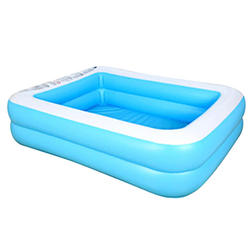 Pelota marina portátil resistente al desgaste para el hogar, piscina inflable para niños y adultos, baño de PVC para bebés, casa Rectangular