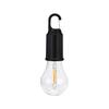 Outdoor Camping Lamp with Clip Hook 3 Lighting Modes Multifunctional Lighting Device Plastic LED Lantern Hanging Tent Light Tungsten