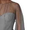 Spring Summer New European American Women's Sexy Strapless Pearl Bodycon Mini Dress, In Stock
