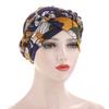 New Women's Hair Care Islamic Jersey Head Scarf Milk Silk Muslim Hijab Beads Braid Wrap Stretch Turban Hat Chemo Cap Head Wrap