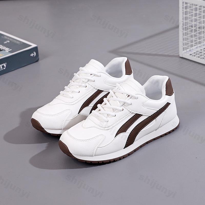 2025 Women's Spring New Comfortable Casual Shoes Non Slip Hard-Wearing Sneakers Cross Tied Lace Up Vulcanized Shoes