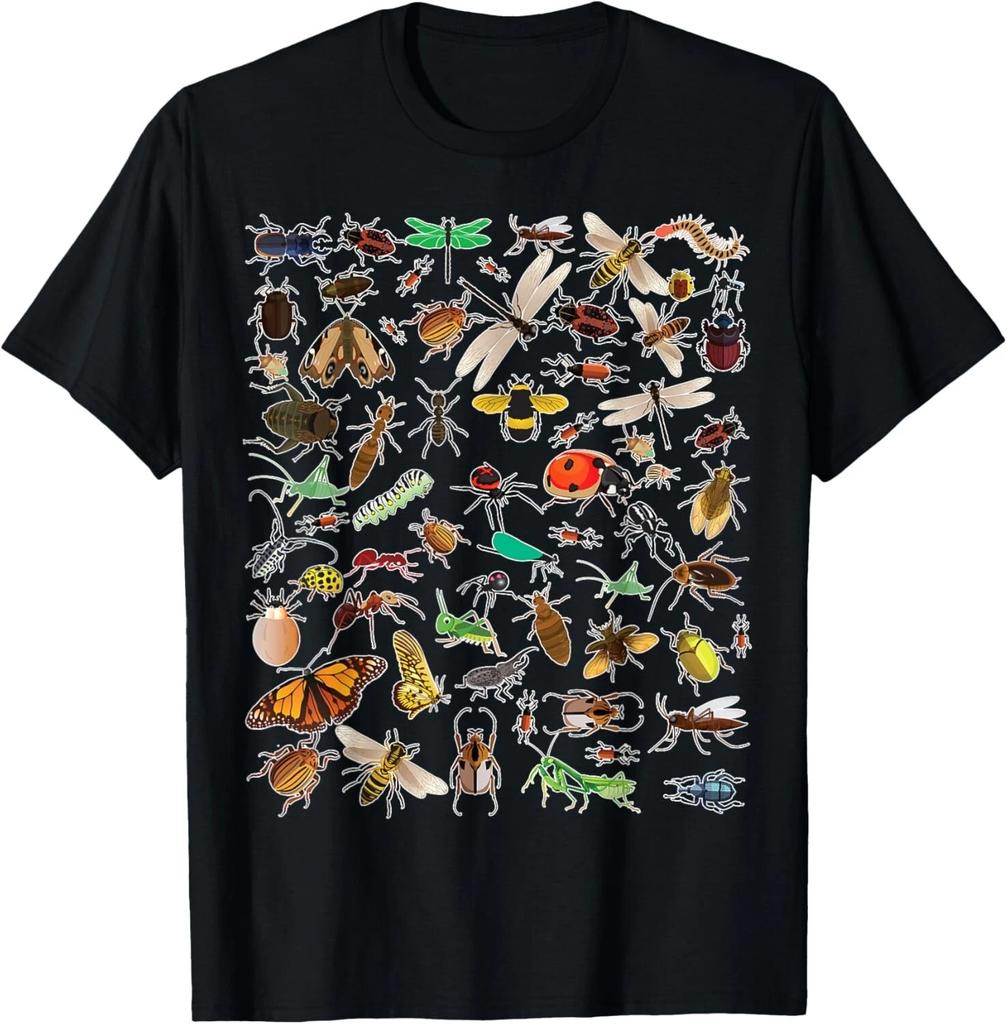 Legal Muitos Insetos _ Camiseta Unissex Presente Engraçado Amante de Insetos Entomologista Menino