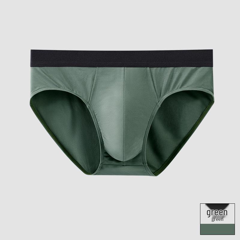 Men s 60s Modal Mid-Waist Antibacterial Breathable Briefs L