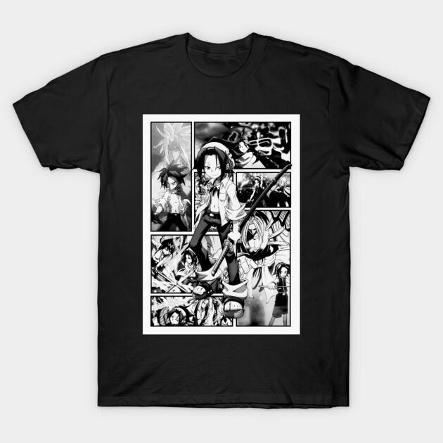 Asian Size Cotton Unisex Tshirt Print T-shirt New Manga Style 12 T-shirt No-Cut Print Regular Fit