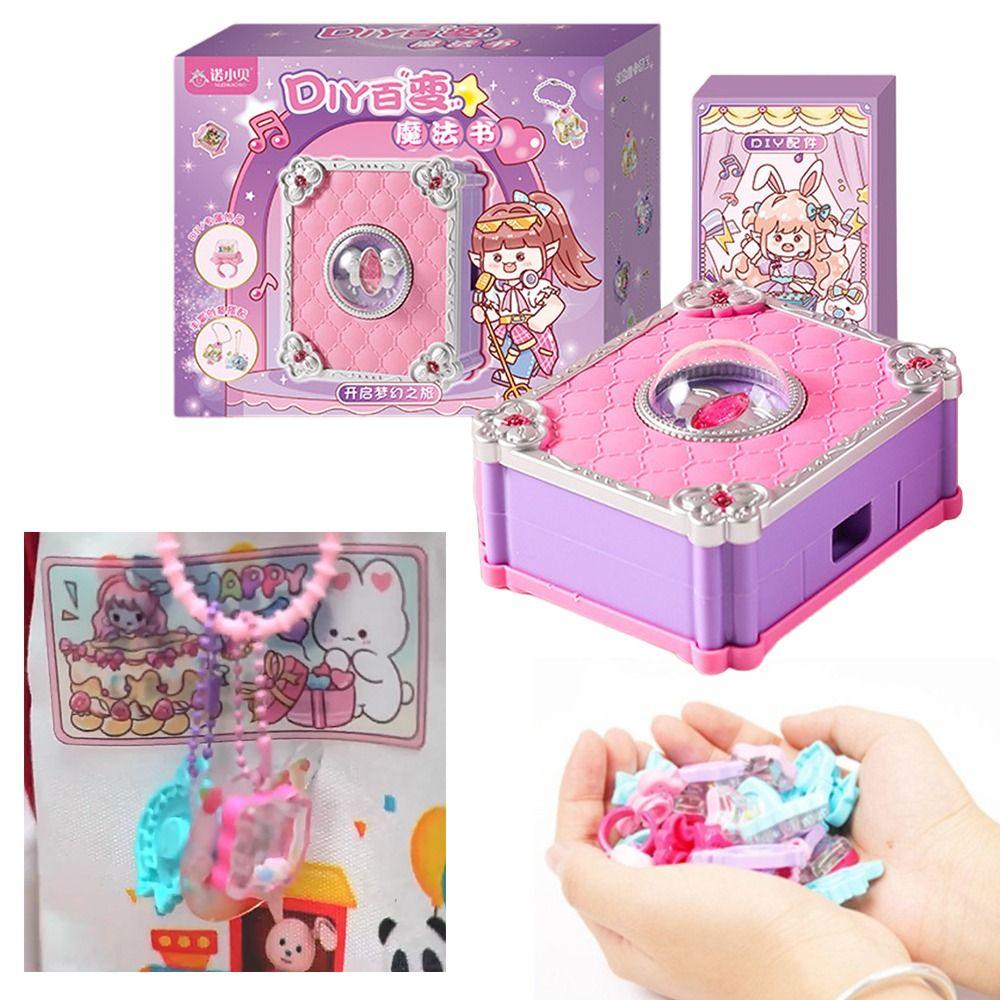 67/73/207PCS 3D Stickers Jewelry Making Kit Plastic Handmade Sticker Machine Versatile Toys Gift
