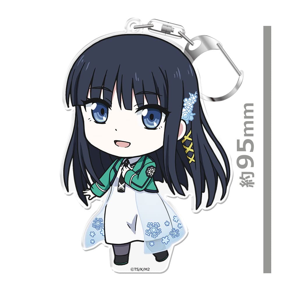 The Irregular at Magic High Visitor Arc Puni Keychain Shiba Miyuki Uniform [azumaker] School Colle! (with stand) ver.