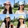 Dog Embroidered Cotton Baseball Cap With Sun Protection For Casual Summer Wear