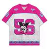 2026 Summer HelloCat 3D Print T-shirt, Y2K Aesthetic Cute Pink Black Star Fashion Casual Breathable Soft Unisex T-shirt