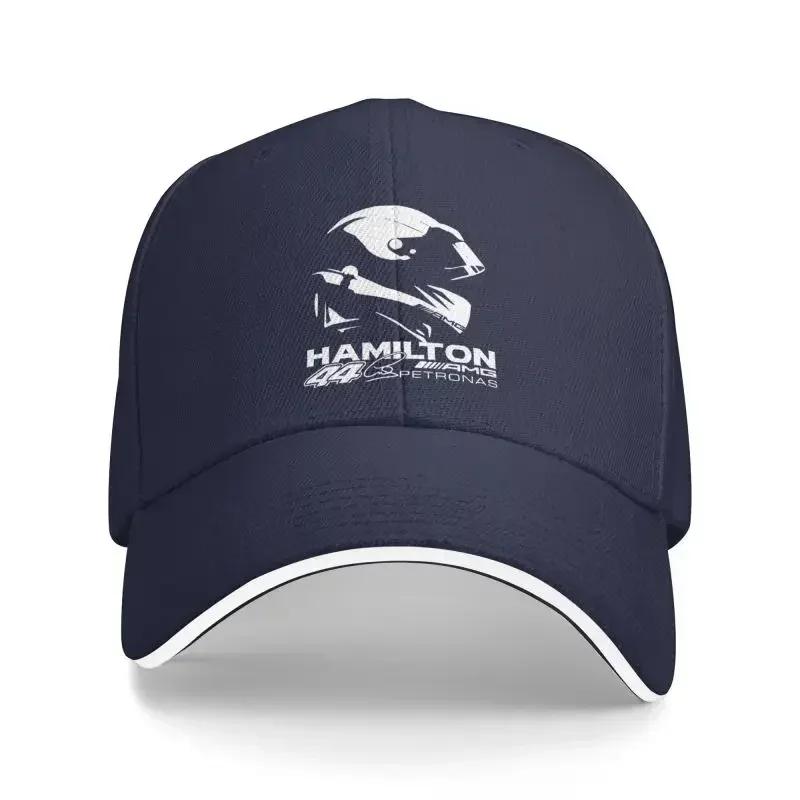 Fashion Hamiltons 44 Fan Baseball Cap for Men Women Custom Adjustable Unisex Sport Car Racing Dad Hat Outdoor