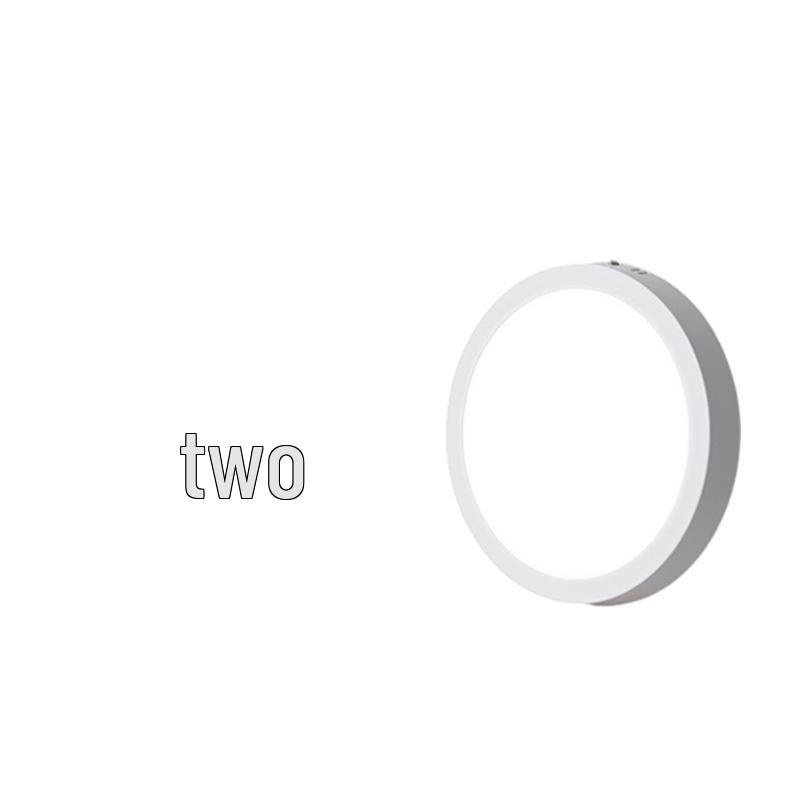 Surface Mounted LED Panel Light: Square & Round Flat Design for Kitchen, Bathroom, Aisle, Corridor, and Balcony - Ultra-Thin Downlight