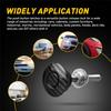 4x 3D Carbon Fiber Color Car Push Button Hood Quick Release Pins Bonnet Lock Clip Bumper Latch