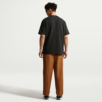 Nike Sportswear T Shirts Men's Black Crew Neck Moderate