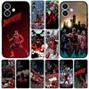Daredevil Poster Marvel Casing Phone Cover for Apple iPhone 17 16 Plus 13 12 Pro Max Mini X XR ProMax 16E 15+ 16Plus Air Case