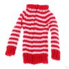 Fashion Girl Doll Outfit Off Shoulder Stripe Wool Knitted Sweater For