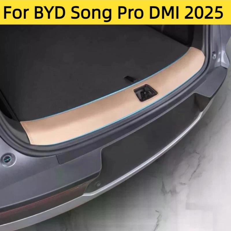 For BYD Song Pro DMI 2025 Car Trunk Rear Guard Protective Pad Tail Door Scratchproof Dust-proof Pad Car Interior Refit Products