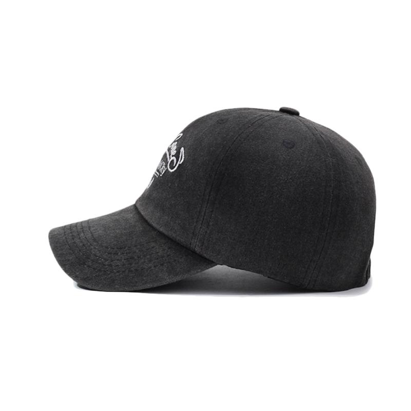 Bestickter Buchstabe Vintage Kappe Herren Baseballkappe Damen Sonnenhut