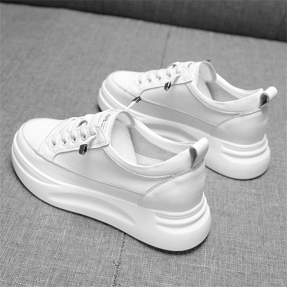 Fashion Increases Height Flat-heeled Red Shoes Pair Woman Mary Jane Skateboarding Summer Sneakers Women Sport Loafersy Famous Brand