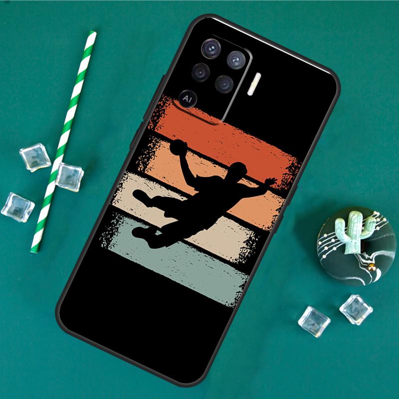

Stylish Playing Handball Case For Oppo A80 A40 A60 A16 A76 A96 A91 A15 A17 A74 A94 A54 A57S A18 A38 A58 A78 A98 Cover OPPO A94 4G