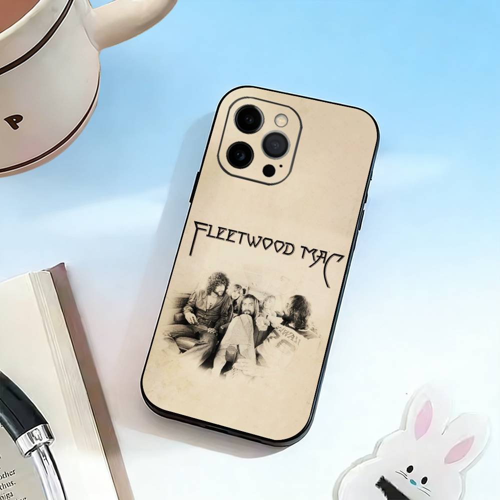 Band F-Fleetwood M-Mac  Phone Case For iPhone 17, 16,15,14,13,12,11 Plus,Pro Max, Others Soft Black Cover