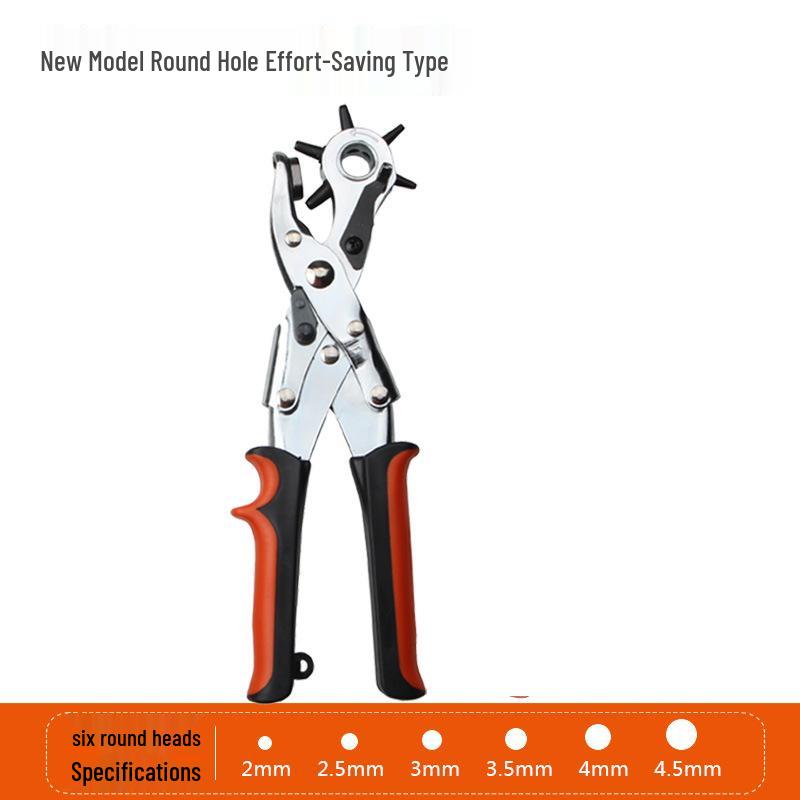 Multi-functional Belt Hole Puncher for Waistbands and Straps