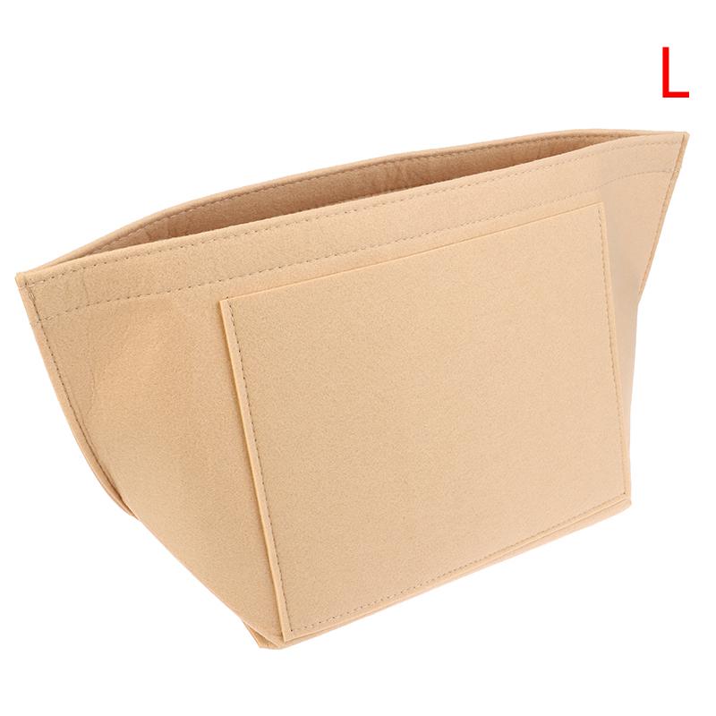 Felt Insert Lining Cosmetic Bag Purse Organizer Insert For Handbags Support Liner Felt Bag Organizer For Purse Tote Bag Insert