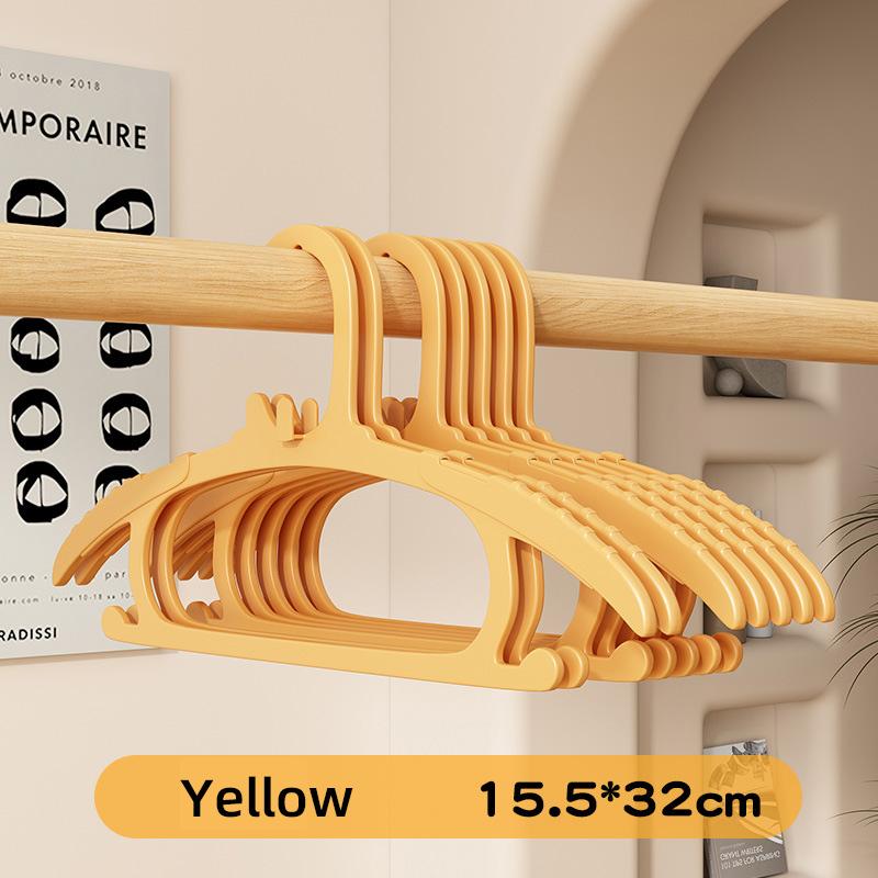 

Детская вешалка для одежды, противоскользящая, в стиле пингвина, детская вешалка для одежды, бесшовная вешалка для одежды для маленьких детей, 10 шт. 10pcs