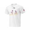 Li Ning Short Sleeved T Shirts Unisex White AHSVE61-2