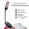 Portable Design Reading Light USB Rechargeable Desk Lamp Rechargeable Book Holder Light  Reading