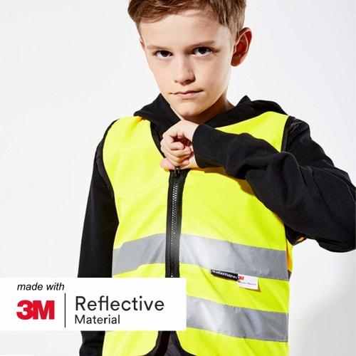 Salzmann Children's Reflective Vest - Made with 3M Reflective Material