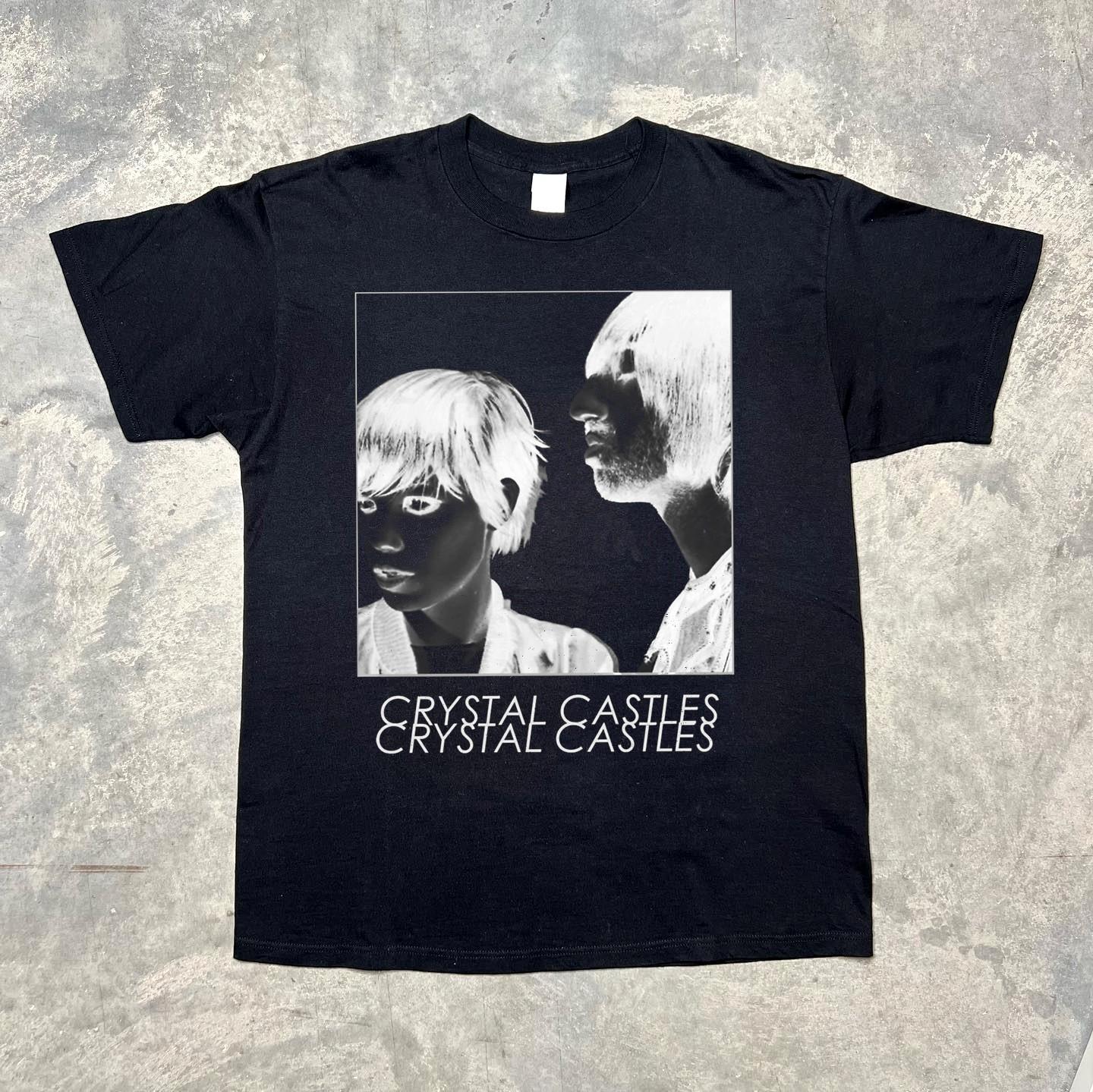 Crystal Castles Shirt, Crystal Castles Band Music Black T-shirt Size S-5XL XXL