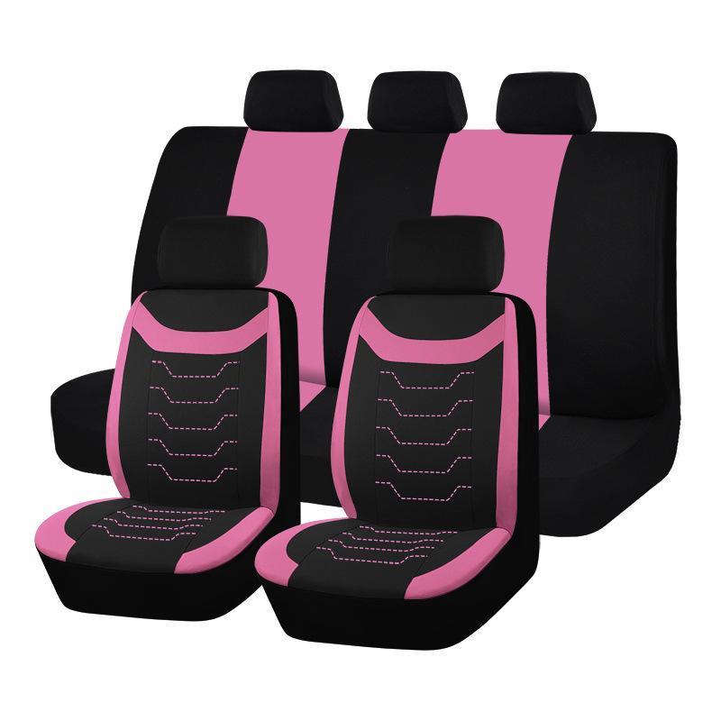 Universal Car Seat Cover Kit Full Seat Covers for Auto Car Seat Protect Luxury Breathable Mesh Seat Cover