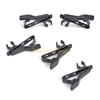 B03C Tragbarer Mikrofonclip Ansteckmikrofonclip 5 Stück Metall Ansteckkragenmikrofon Clip Halter für verschiedene Anwendungen