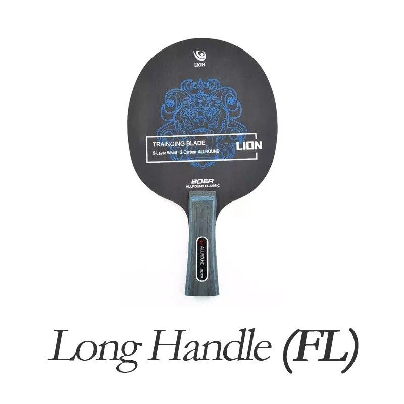 

Оригінальна карбонова ракетка для настільного тенісу BOER LION Allround типу Ping Pong Paddle Long Handle FL