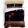 Flame Basketball Ball Box Printed Comfort Duvet Cover Pillow Case Home Textile Quilt Cover Boy Kid Teen Girl 3pcs Bedding Set