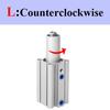 Standard Quality MKB12/16/20/25/32/40/50/63-10-20-30-40-50R/LNZ MK Series Rotating Down Clamping Rotary Clamp Cylinder With Arm