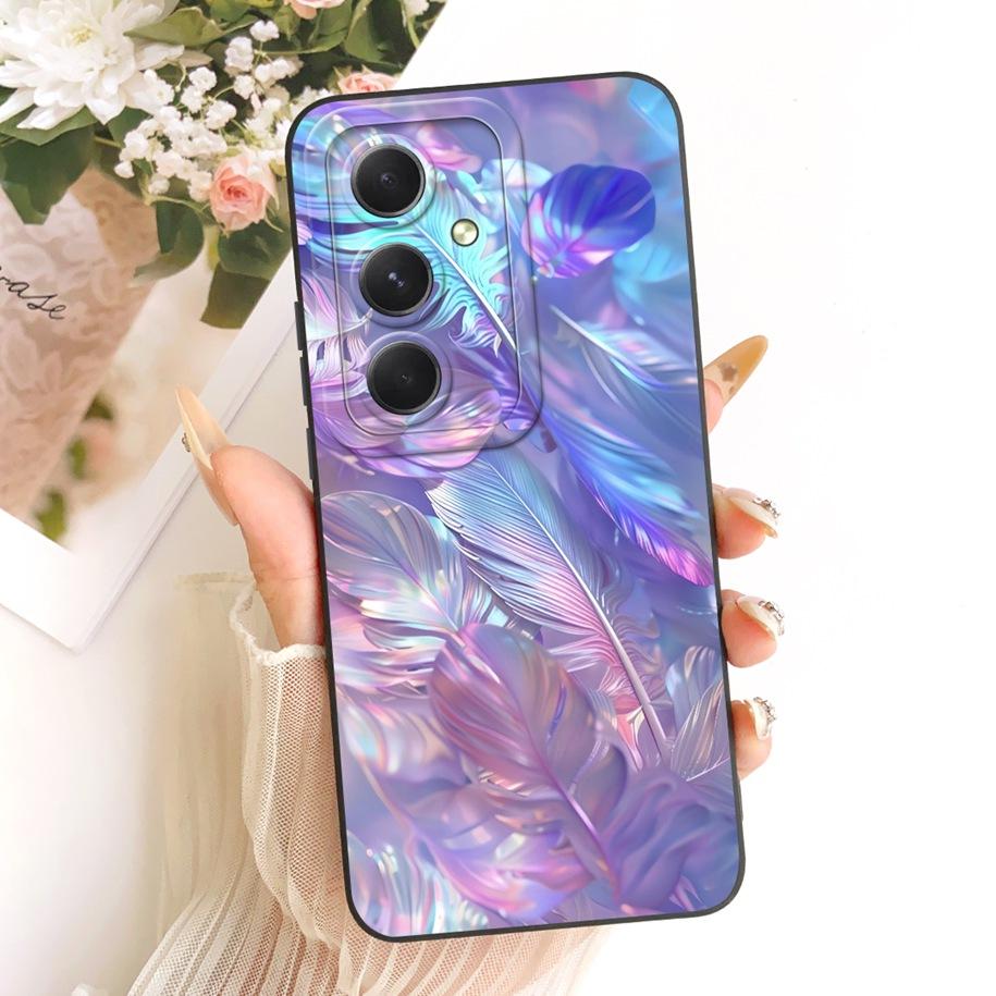 For Samsung Galaxy A24 4G Case SM-A245F Popular Flower Soft Protection Cover For Samsung A14 A34 A54 5G A546B A346B A146B Bumper