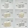 ABS 1:800 Scale Architectural Building Miniature Model for Railway Train Layout, Teaching Displays and Desktop Model Presentation