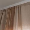 American Style Linen Embroidered Curtains With Tassel Semi-shading Drapes Farmhouse Kitchen Living Room Window Curtain