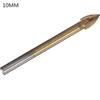 6 8 10 12mm Tungsten Karbür Çapraz Mızrak Kafa Matkap Ucu Kiremit Cam Seramik