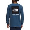THE NORTH FACE T-Shirts Men's Navy Blue Crew Neck Moderate Straight Fit NF0A4762-MPF