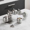 GOWKE Stainless Steel Condiment Organizer