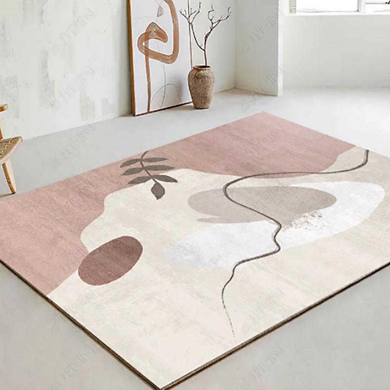 Minimalist Light Luxury Carpet for Living Room or Bedroom